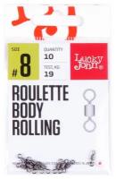 Вертлюги LJ Pro Series ROULETTE BODY ROLLING 008 10шт