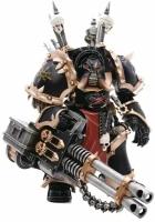 Фигурка Warhammer 40K Chaos Space Marine Black Legion Chaos Terminator Brother Gornoth 1:18