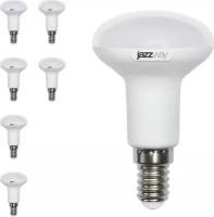 Светодиодная лампа JazzWay PLED Super Power 7W эквивалент 60W 5000K 540Лм E14 для спотов R50 (комплект из 6 шт)