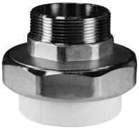 Муфта разъемная PP-R Valfex ВР 40мм х 1 1/4" белая (10/40) 10155032