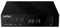 Ресивер DVB-T2/C Perfeo PF_A4488 приставка "STREAM-2" для цифрового TV, (Wi-Fi-опционно) IPTV, HDMI, 2 USB, DolbyDigital, пульт ДУ