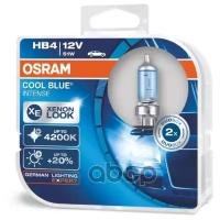 Лампа Галогеновая Головного Света Hb4 P22d 4200k Cool Blue Intense 12v 51w Блистер 2 Шт Osram арт. 9006CBIHCB