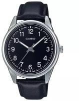 CASIO MTP-V005L-1B4 мужские кварцевые наручные часы с арабскими индексами