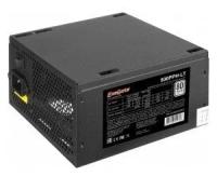 Блок питания 500W ExeGate 500PPH-LT-S, RTL, 80+, ATX, black, APFC, 12cm, 24p, (4+4)p, 5*SATA, 3*IDE