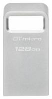 Флешка Kingston 128Gb DataTraveler Micro USB3.0 серебристый