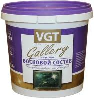 Состав восковой для декоративных штукатурок VGT Gallery прозрачный (0,9кг)