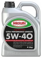 Моторное синтетическое масло Meguin Ultra Performance Longlife 5W-40, 4 л