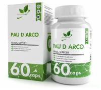 NaturalSupp Pau D Arco 60 caps / НатуралСапп кора муравьиного дерева 60 капс