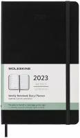 Еженедельник Moleskine CLASSIC WKNT Large 130х210мм 144стр. черный