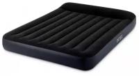 Надувной матрас INTEX Pillow Rest Classic Airbed 183х203х25 см. черный 64144