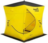 Палатка трехместная HELIOS Extreme Куб 1,8 х 1,8 V2.0 (широкий вход)