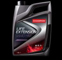 CHAMPION OIL Масло Мот. Синт. Champion Life Extension 5W40 Hm (5Л)