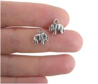 Подвеска Baby Elephant Silver Plated 10 мм