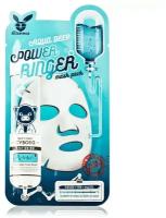 Elizavecca~Интенсивно увлажняющая тканевая маска~Aqua Deep Power Ringer Mask