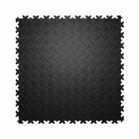 Плитка ПВХ LT light black Diamond PVC Eco 500X500X5 43 класс