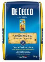 Макаронные изделия De Cecco Orecchiette из твердых сортов пшеницы, 500 г