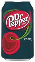 Напиток газированный Dr. Pepper Cherry, Доктор Пеппер Черри, 0.355 л, банка США
