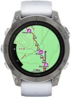 Часы Garmin Epix Pro Gen 2 Sapphire 47 мм Stone White Titanium DLC (010-02803-21)