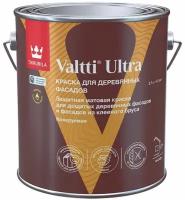 Краска для деревянных фасадов Tikkurila "Valtti Ultra" колерованная 0,9л, матовая, цвет S498