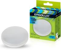 Светодиодная лампа GX53 15Вт ERGOLUX 14239 LED-GX53-15W-4K, 4500K, 1425Лм, нейтральный белый