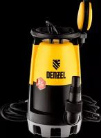 Дренажный насос DENZEL DP900S для чистой и грязной воды, 900 Вт, напор 9 м, 18000 л/ч