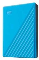 Внешний жесткий диск Western Digital (WD) WDBPKJ0040BBL-WESN (4Tb/2.5"/USB 3.0) голубой