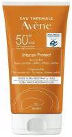 Флюид AVENE Водостойкий солнцезащитный SPF50+ Intence Protect, 150 мл