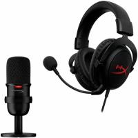 Компьютерная гарнитура HyperX Streamer Starter Pack, черный