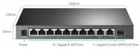 Коммутатор TP-LINK TL-SG1210MPE Easy Smart 9xGbLAN 1xSFP/GbLAN 8xPoE+