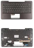 Keyboard / Клавиатура для ноутбука Asus T302CHI-1A с топкейсом UI-раскладка