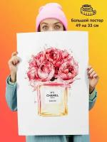 Постер плакат Chanel Шанель