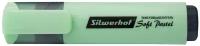 Текстовыделитель Silwerhof Soft Pastel 108133-22 скошенный пиш. наконечник 1-5мм мятный коробка - 12 шт