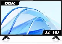 LED телевизор BBK 32LEM-1035/TS2C черный, 32", HD Ready