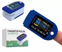 Пульсоксиметр медицинский для измерения кислорода и пульса, "Fingertip Pulse Oximeter LK-88"