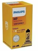 Галогенная лампа Philips H7 (55W 12V) Vision 1шт 12972PRC1