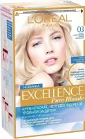 L'OREAL PARIS Excellence Краска для волос 03 Супер-осветляющий русый пепельный