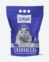 Силикагелевый наполнитель для кошек DeMurr Blue 8л