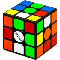 Скоростной Кубик Рубика QiYi MoFangGe 3x3 MS Pro / Черный пластик