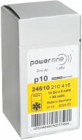 Батарейки для слуховых аппаратов Power One p10, 30 шт