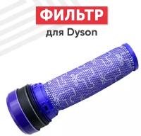 Универсальный HEPA фильтр для пылесоса Dyson DC30, DC37, DC39, DC33, DC41, предмоторный, моющийся