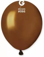 Воздушный шар, Весёлая затея, 5"/48 Пастель Brown 100шт