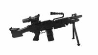 Пулемет M249 стрелящий орбизами CS Toys