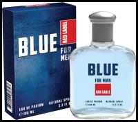 Парфюмерная вода мужская "Red Label", "Blue", 100 мл