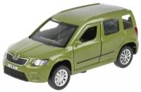 Модель машины Технопарк Skoda Yeti, зелёная, инерционная YETI-GN