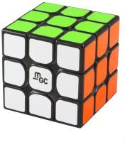 Магнитный кубик Рубика YJ 3x3x3 MGC Magnetic, чёрный