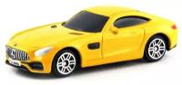 Машинка металлическая Uni-Fortune RMZ City 1:64 Mercedes-Benz GT S AMG 2018 (цвет желтый) 344992S-YL