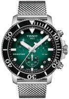 Наручные часы TISSOT T-Sport, зеленый, серебряный