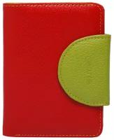 Обложка для автодокументов Forte, красный, зеленый