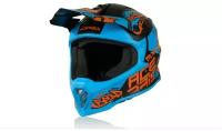 Шлем детский Acerbis IMPACT STEEL JUNIOR Blue/Red M (49-50)