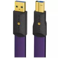 Wireworld Ultraviolet 8 USB 3.0 A-B Flat Cable 1.0m кабель USB тип A-B (U3AB1.0M-8)
